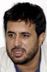 Asadullah Khalid during a press conference in Kandahar, Afghanistan on 17 Sept. 2005.