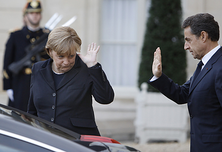 Nicolas Sarkozy, Angela Merkel