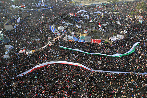 Egyptians Celebrate Their Revolution