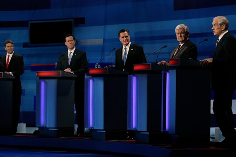GOP Presidential Candidates Debate In Myrtle Beach