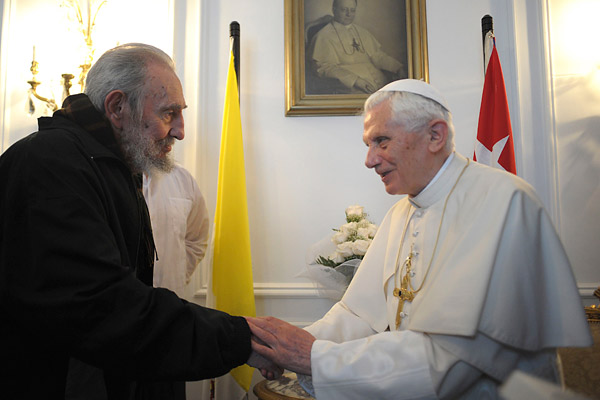 Pope Benedict XVI Arrives In Latin America