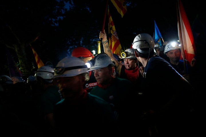Spain Miners