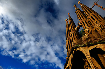 Antoni Gaudi's Sagrada Familia church