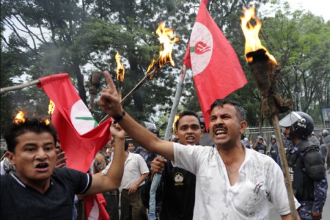 Nepalese student activists