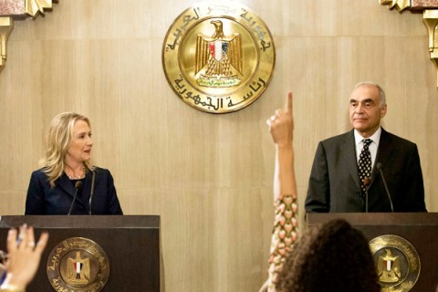 Egyptian Foreign Minister Mohammed Kamel