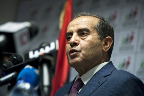 Mahmoud Jibril Press Conference in Libya