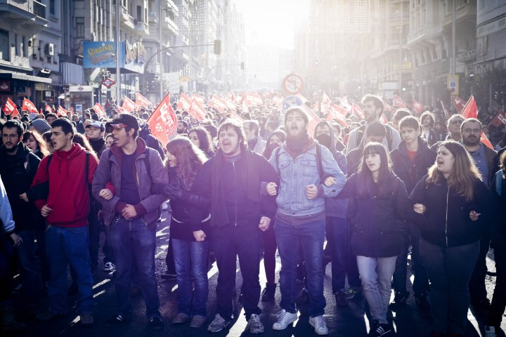 European General Strike Against Austerity