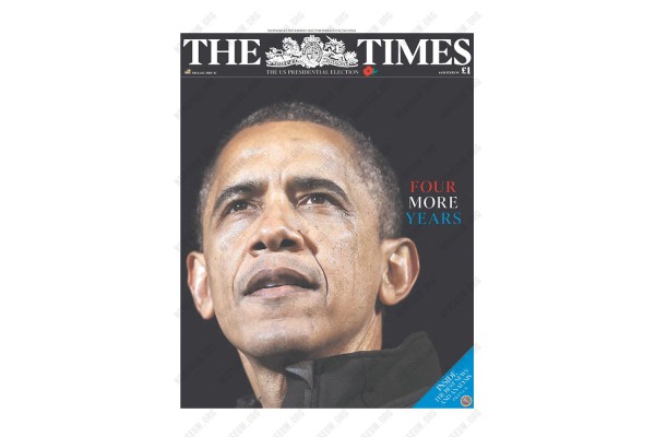 The Times (UK) | Obama’s Triumph: Newspaper Headlines from Around the ...