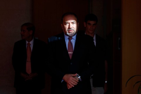 Smiling in the Face of Indictment, Lieberman Steps Down as Israel’s Foreign Minister