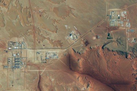 image: The Amenas Gas Field in Algeria, Oct. 8, 2012.
