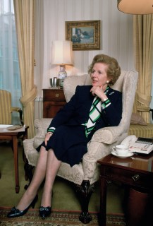 Margaret Thatcher in Downing Streeet