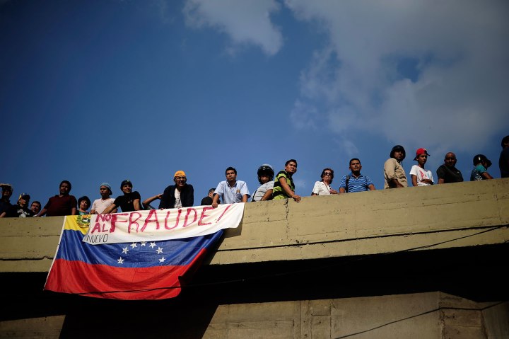 Protests Over Venezuela Election