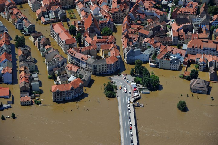 Flooding in Meissen Saxony