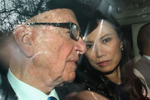 FILE:  Rupert Murdoch Files For Divorce