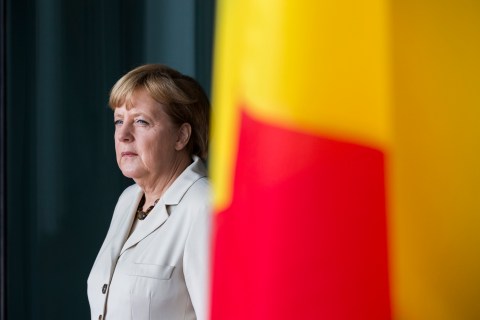 German Chancellor Angela Merkel in Berlin, on June 10, 2013.