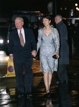 Rupert Murdoch And Wendy Deng