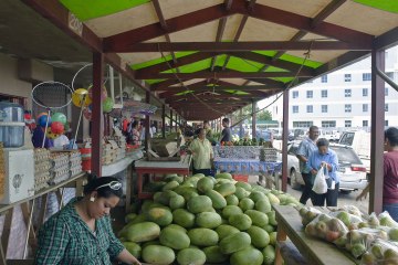 The Talamahu Market in the capital city of Nuku’alofa on the island of Tongatapu, Dec. 2, 2010.