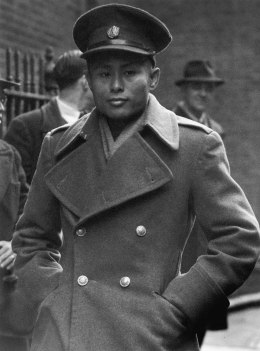 General Aung San arrives at Number 10 Downing Street in 1947 to negotiate independence for Burma with the British government.