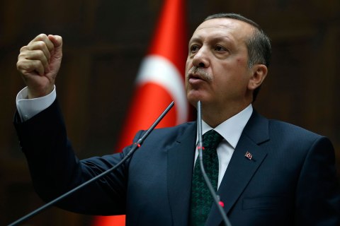 Turkey's Prime Minister Recep Tayyip Erdogan 