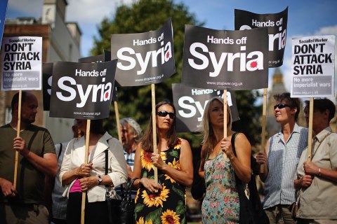 Parliament Recalled To Discuss The Response To Syria's Use Of Chemical Weapons