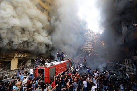 APTOPIX Mideast Lebanon Explosion