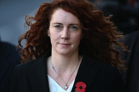 Former News International chief executive Rebekah Brooks arrives at the Old Bailey for the phone-hacking conspiracy trial on Oct. 30, 2013 in London.