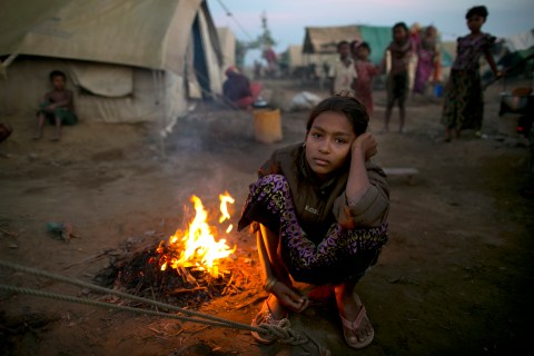 Rohingyas Crowd IDP Camps In Sittwe After Sectarian Violence