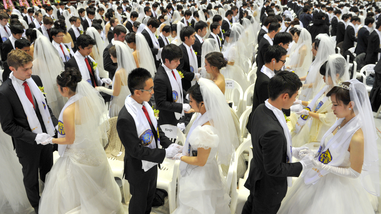 Unification Church Holds Mass Wedding in South Korea | TIME.com, image size:1280x720